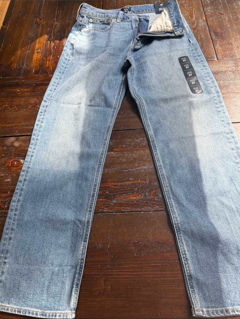 J. Crew NWT Light Blue Straight-Leg women’s Jeans